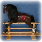 Finished in the livery of the owner's real horse