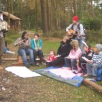 Music making at Haldon Hill