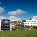 Our Vantage Point Campus with new University Centre (left)