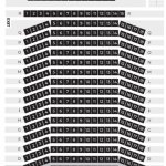 Palace Theatre seating plan