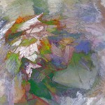 Pastel Leaves by Julie Routley ARPS