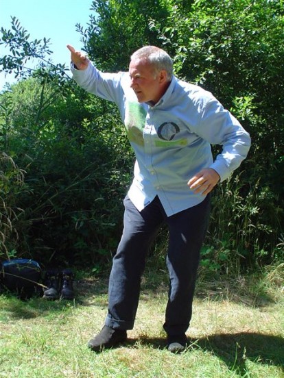 Performing Crab Steps Aside at Dawlish Warren