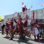 Performing in 'Battle for the Winds', Cultural Olympiad, 2012