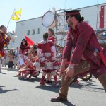 Performing in 'Battle for the Winds', Cultural Olympiad, 2012