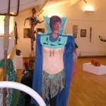 Peter Stride.....Wearable Art costume.  At Ariel Centre Gallery.