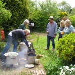 Raku firing