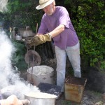 Raku firing