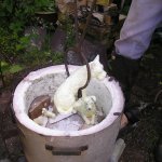 raku kiln