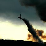 Red Arrows over Dartmouth