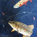 Ref:  Detail of Brook Trout Waistcoat