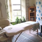 Reiki treatment room