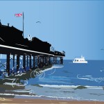 Retro Paignton pier