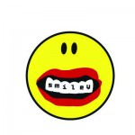 smiley pop art design