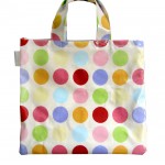 Spotty Oilcloth Shopper