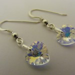 Sterling Silver and Swarovski Crystal Earrings