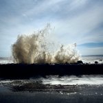 Storm, Meadfoot beach