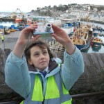 taking photos in Brixham