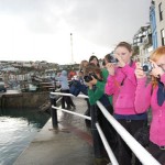 taking photos in Brixham