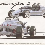 The design of the Grinnall Scorpion Sportscar Range