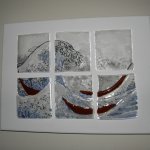 The Great Wave in glass