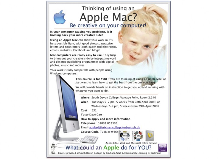 Thinking of using an Apple Mac?