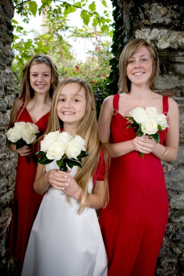 Three Brides Maids/Wedding