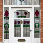 Victorian door and surround.