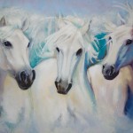 White Horses by Jim Doran