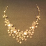 wirework bridal necklace