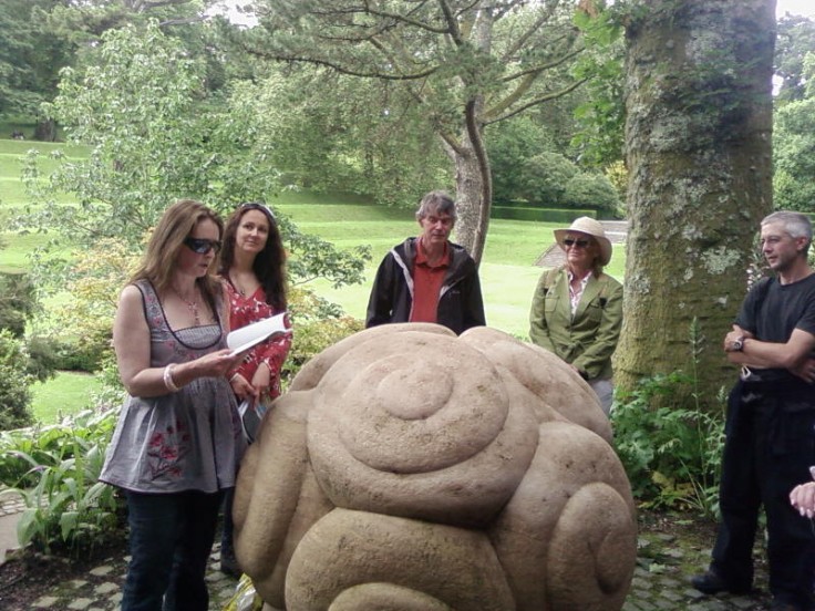 with Mim Darlington as 'The Honey Tongues', Dartington, Devon