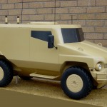 Design & scale model for SUPACAT @ DSEi Exhibition