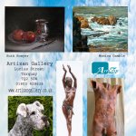 Exhibiting at Artizan Gallery, Lucius Street, Torquay.