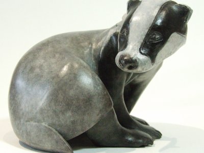 New Badger Bronze sculpture.