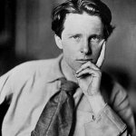 Rupert Brooke - war poet - inspired - by Torre Abbey Sands