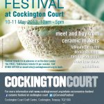 Volunteering with Ceramics Festival at Cockington Court