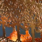 HELEN SNELL / Laser cut  sculpture and installation