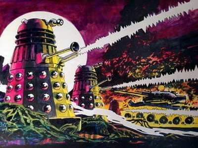 2D Adventures in Time & Space - An unofficial Dr. Who exhibition