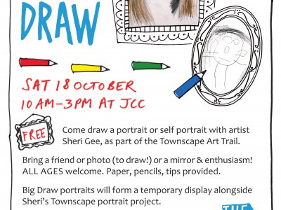 Big Draw: draw a portrait