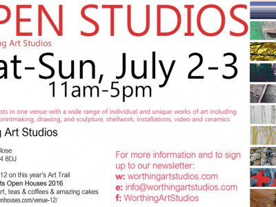 Open Studios at Worthing Art Studios