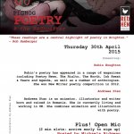 Pighog Poetry Night - April 2015