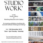 'Studio Work' at Worthing Museum and Art Gallery