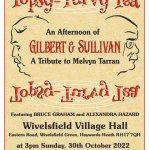 Topsy-Turvy Tea.  An Afternoon of Gilbert and Sullivan