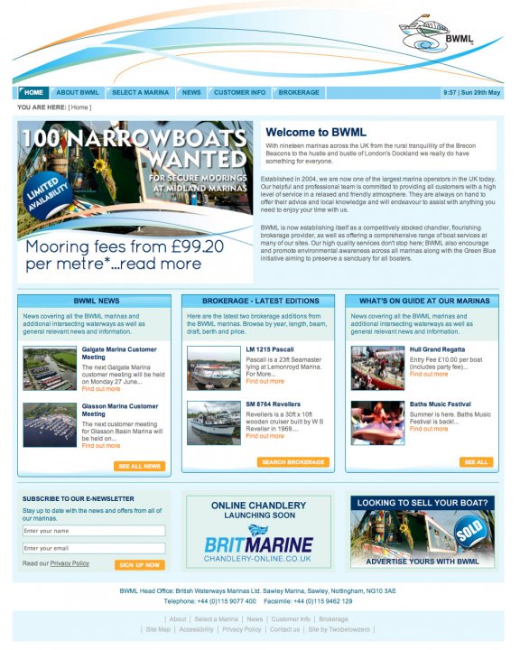 British Waterways Marinas Ltd