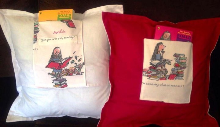 Matilda Book Cushions