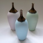 Pastel Collection Stoneware Bottles