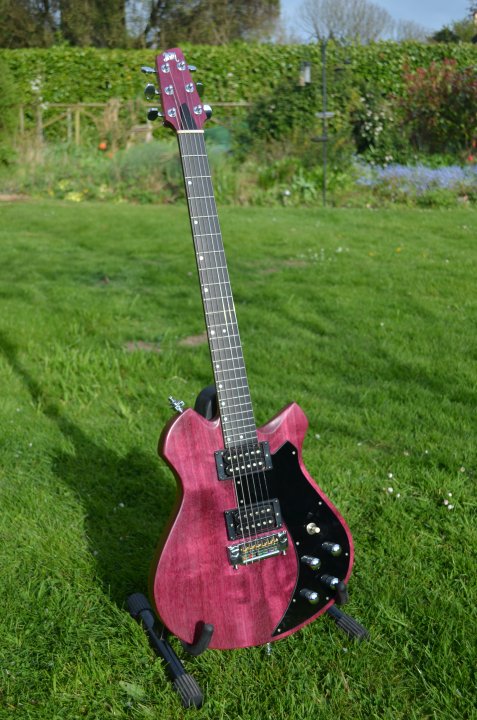 Purpleheart Kaiser Electric Guitar