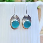 Sea Glass Earrings