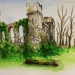 Small Castle Watercolour