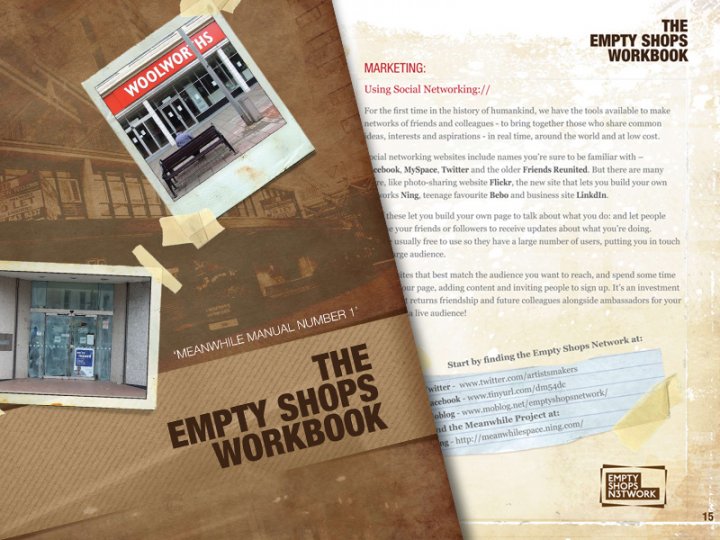 Workbooks for the Empty Shops Network