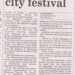 Community discussion: A new city festival for Chichester?